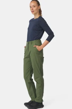 Fashion Ayacucho Broek Bergen Waxed Trousers W Olivine