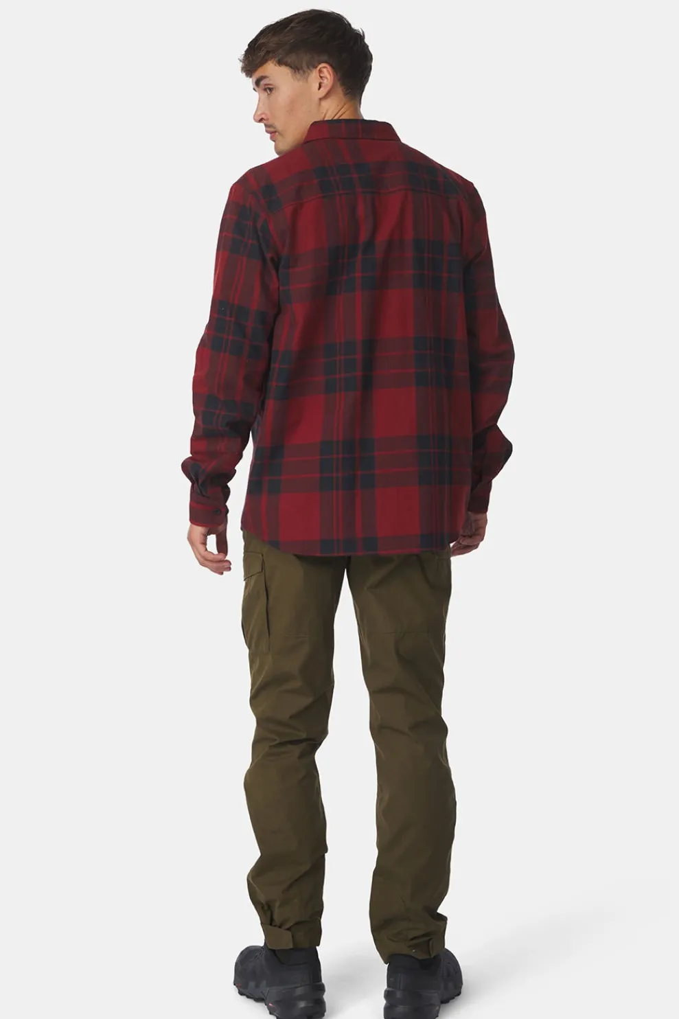 Online Ayacucho Broek Bergen Waxed Trousers M Military Olive