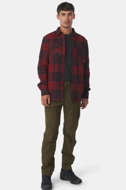 Online Ayacucho Broek Bergen Waxed Trousers M Military Olive