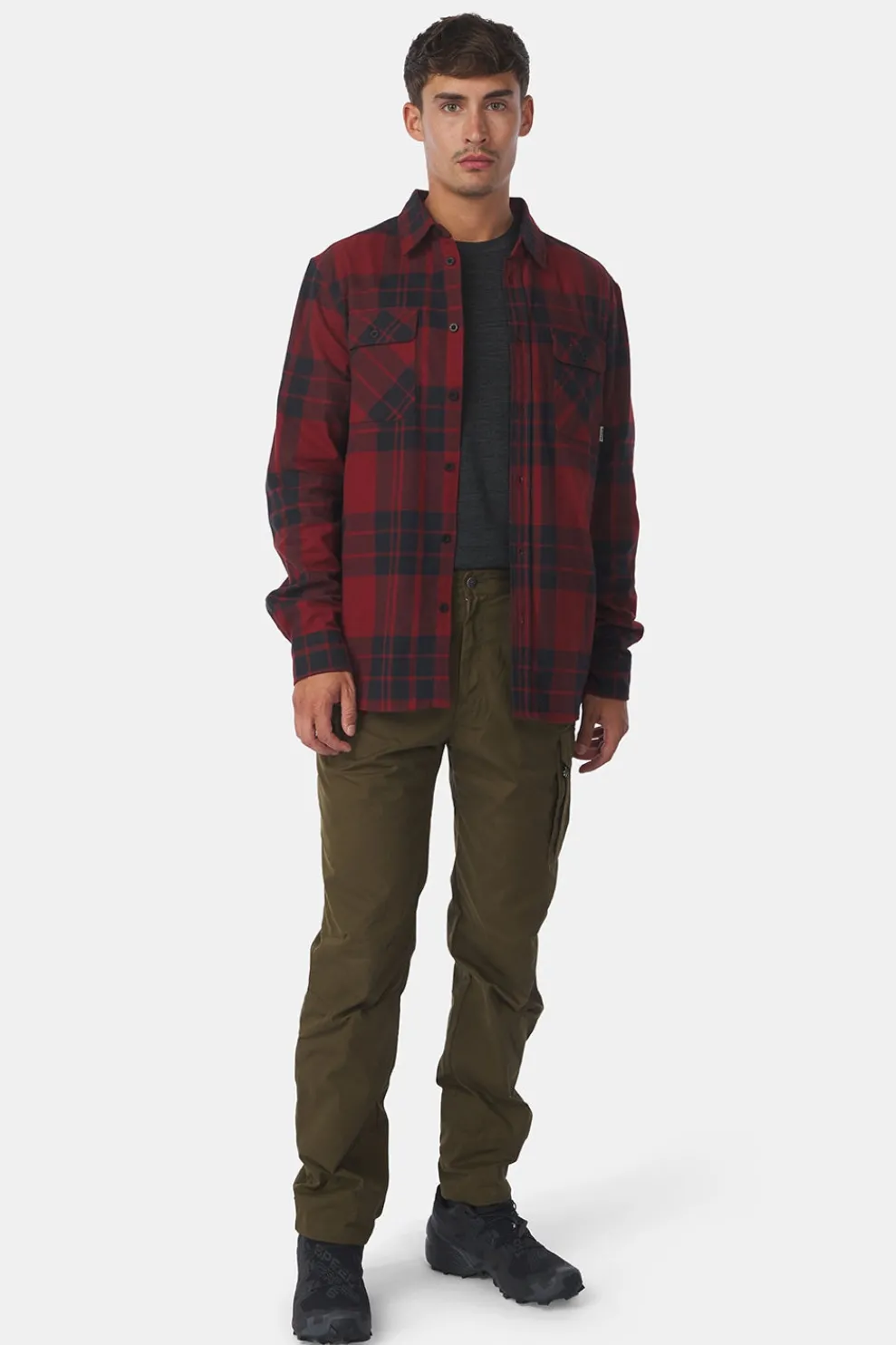 Online Ayacucho Broek Bergen Waxed Trousers M Military Olive