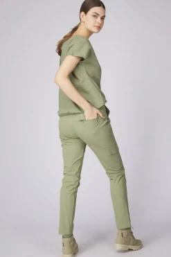 Outlet Ayacucho Broek Peniche Trousers W Moss Green