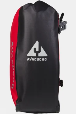 Discount Ayacucho Fietstas Achter Sykkel Bike Pannier Rolltop 20L, Single Red/Black