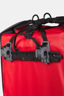 Discount Ayacucho Fietstas Achter Sykkel Bike Pannier Rolltop 20L, Single Red/Black
