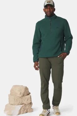 New Ayacucho Fleece Andes 1/2 Zip M Bistro Green