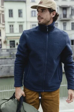 Sale Ayacucho Fleece Austin Heavyweight Fleece Jacket M Navy