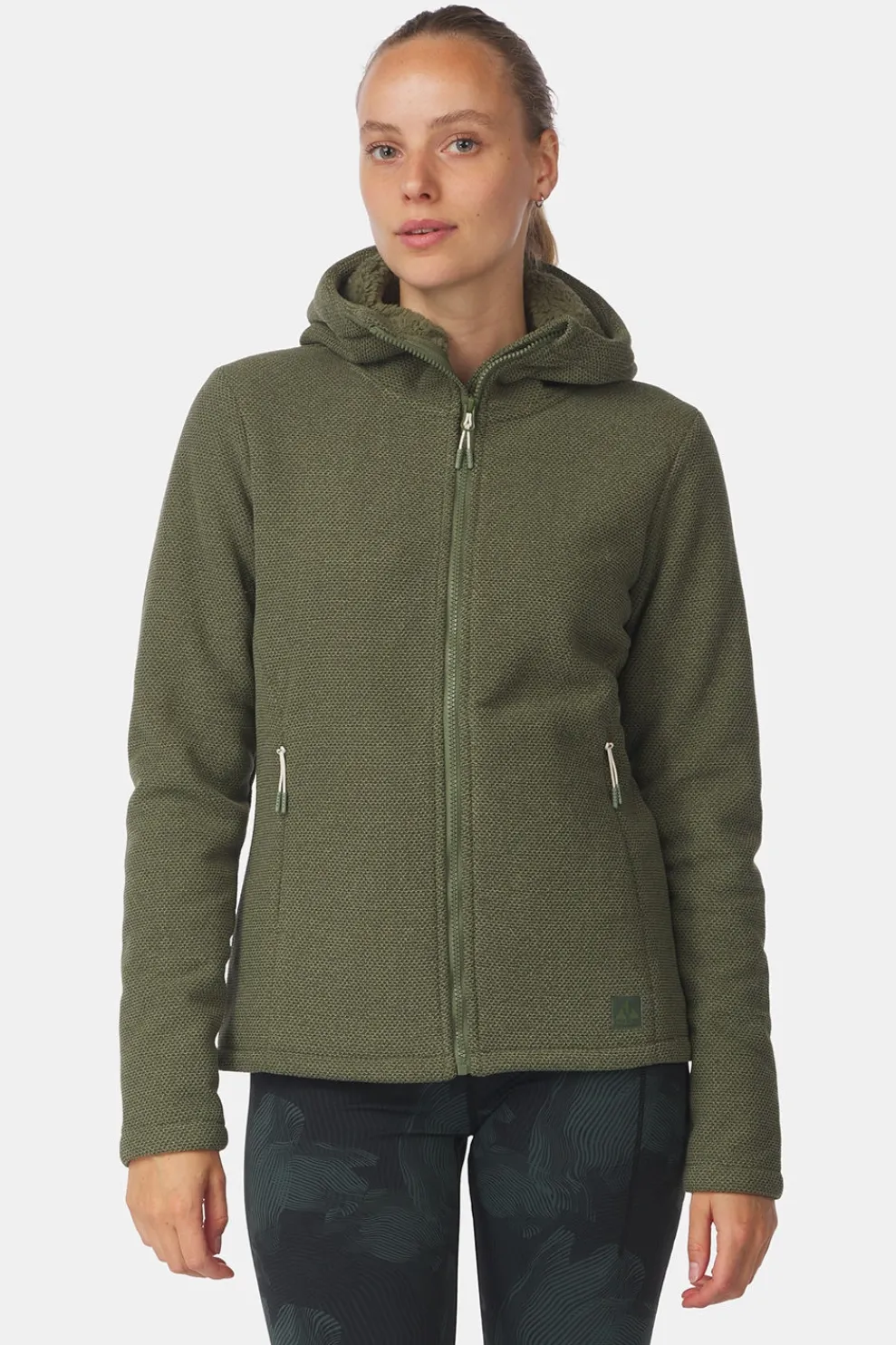 Sale Ayacucho Fleece Austin Heavyweight Hoodie W Olivine
