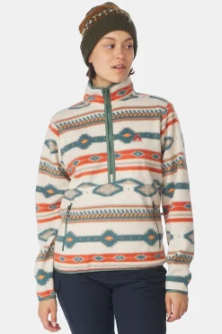 Fleece Barrosa Printed Half Zip W-Ayacucho New