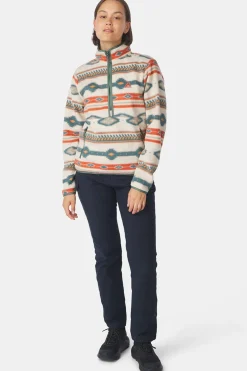 Fleece Barrosa Printed Half Zip W-Ayacucho New