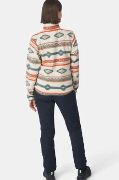 Fleece Barrosa Printed Half Zip W-Ayacucho New