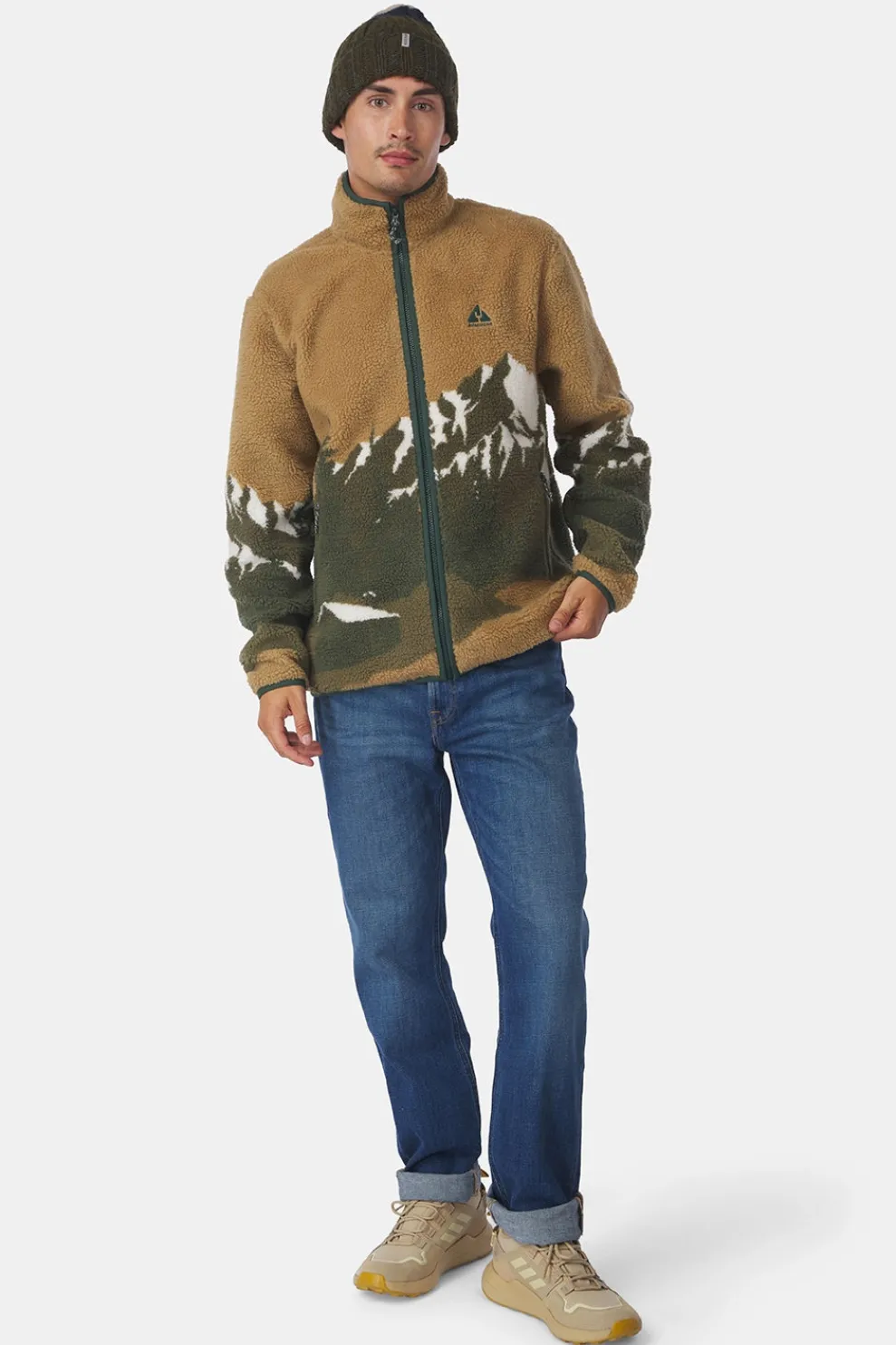 Fleece Bjerg Landscape Fleece Jacket M-Ayacucho Clearance