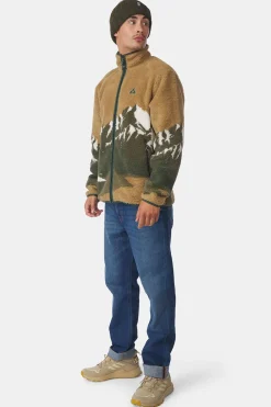 Fleece Bjerg Landscape Fleece Jacket M-Ayacucho Clearance