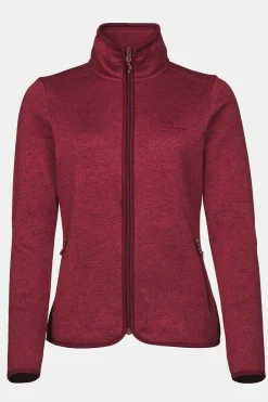 Fashion Ayacucho Fleece Drasland II Jacket W Tawny Port Melange
