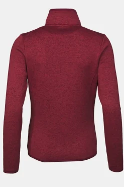 Fashion Ayacucho Fleece Drasland II Jacket W Tawny Port Melange