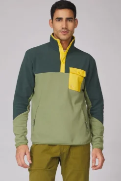 Fleece Fitzroy Snap Pullover M-Ayacucho Online