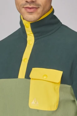 Fleece Fitzroy Snap Pullover M-Ayacucho Online