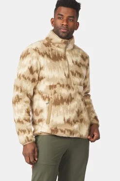 Sale Ayacucho Fleece Flynn Printed 1/2 Zip Fleece M Kelp Print