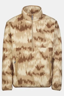 Sale Ayacucho Fleece Flynn Printed 1/2 Zip Fleece M Kelp Print