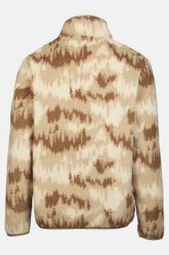 Sale Ayacucho Fleece Flynn Printed 1/2 Zip Fleece M Kelp Print