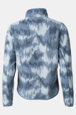 Best Ayacucho Fleece Flynn Printed 1/2 Zip Fleece W Blue Mirage Print