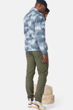 Fleece Flynn Printed 1/2 Zip Fleece M-Ayacucho Outlet