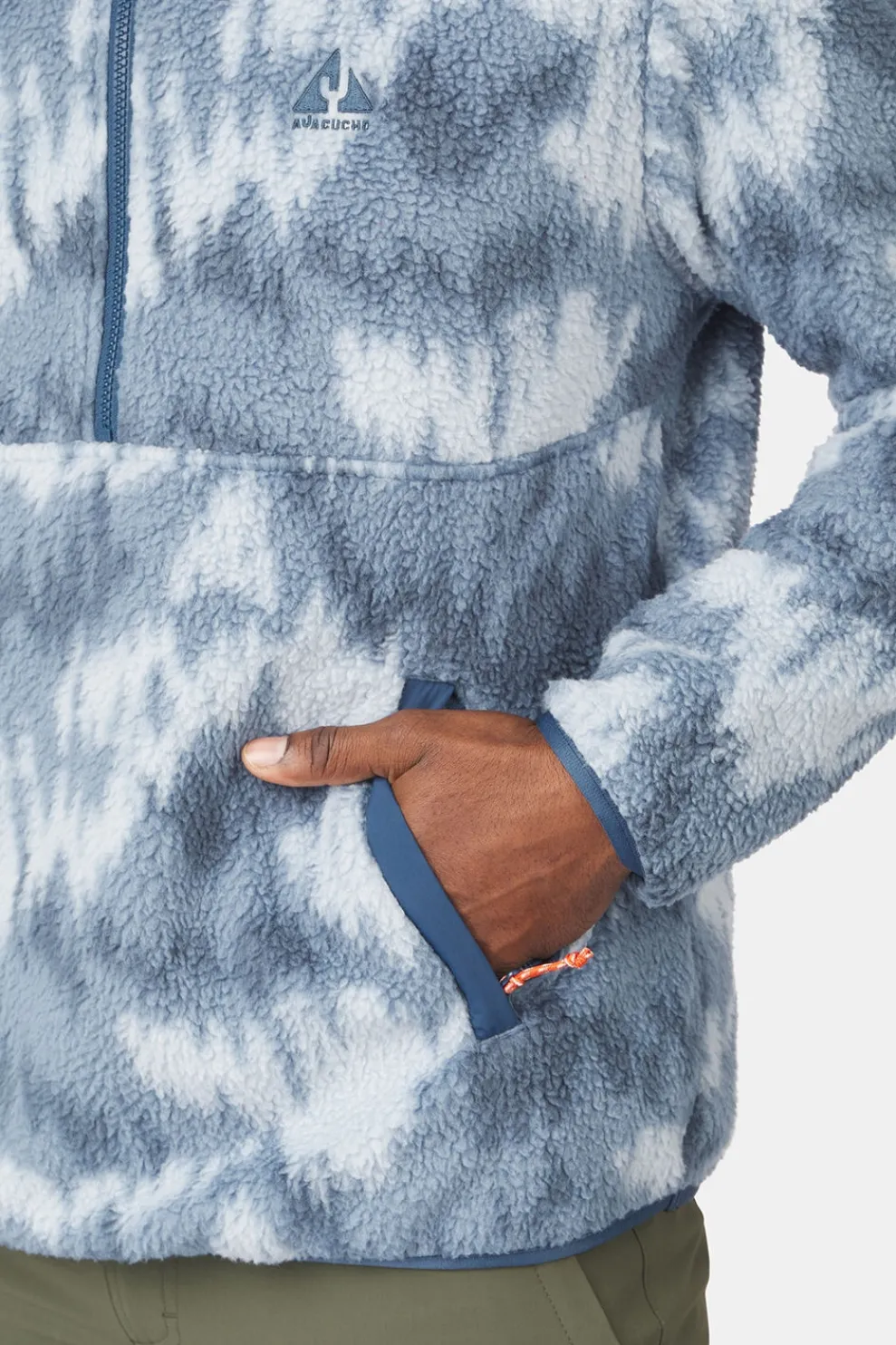 Fleece Flynn Printed 1/2 Zip Fleece M-Ayacucho Outlet