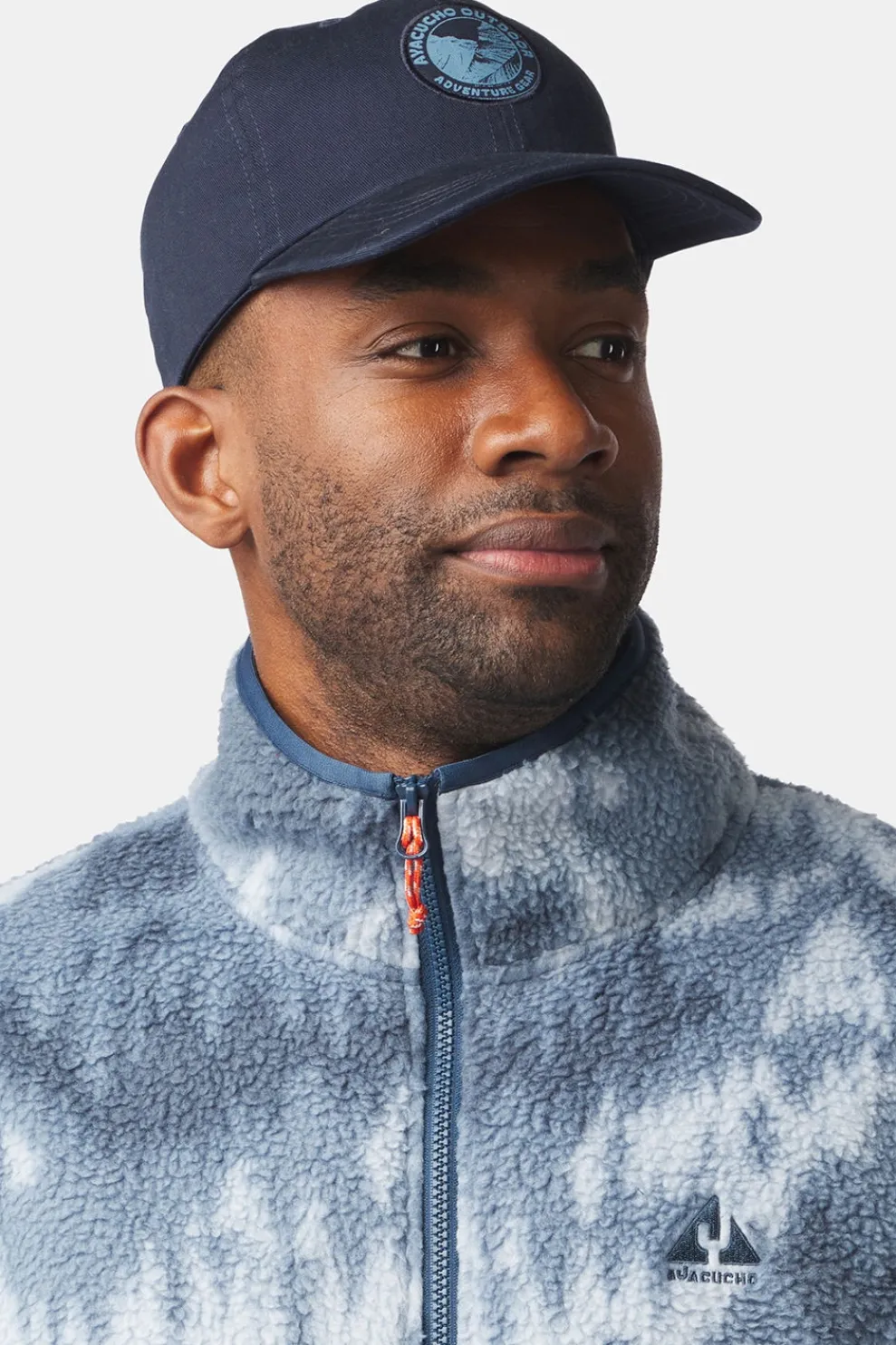 Fleece Flynn Printed 1/2 Zip Fleece M-Ayacucho Outlet