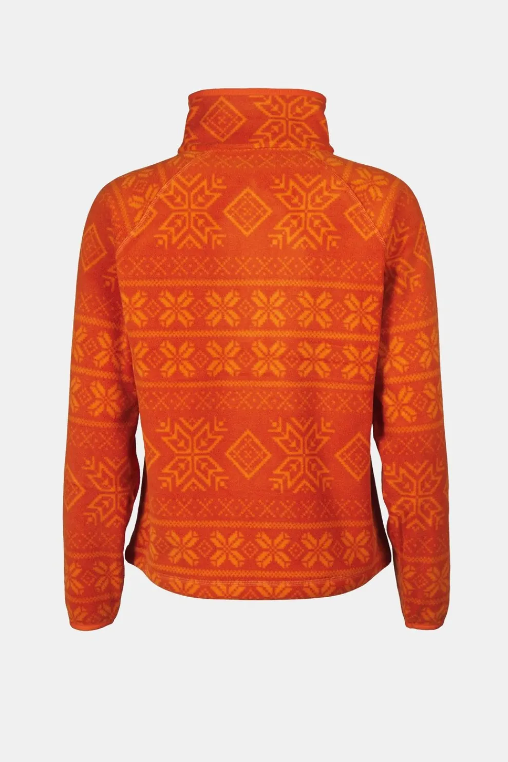 Discount Ayacucho Fleece Inverno Printed Fleece Half Zip W Rust Print