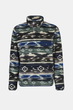 Fleece Leiria Printed Snap Pullover W-Ayacucho Hot