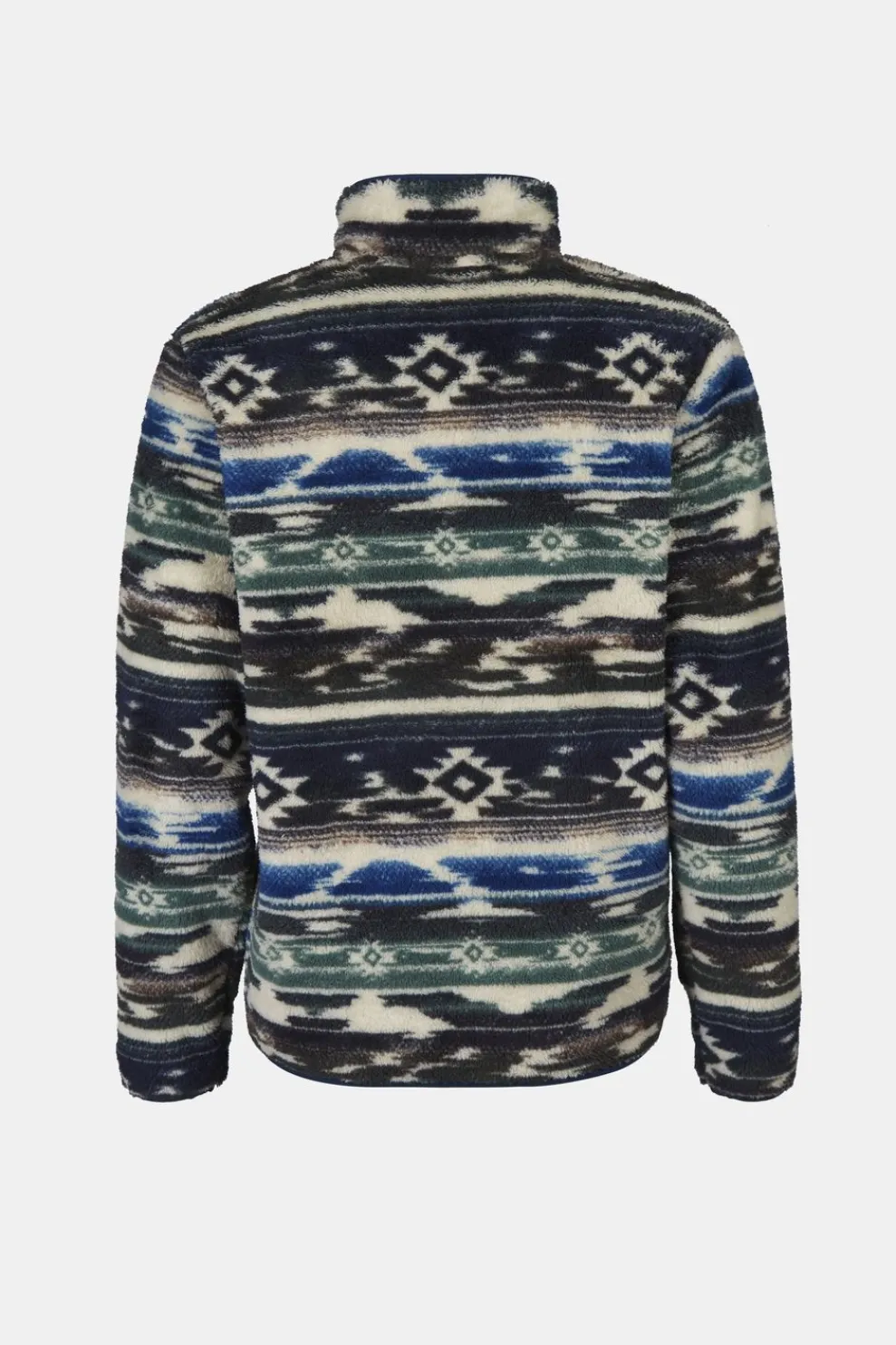 Fleece Leiria Printed Snap Pullover W-Ayacucho Hot