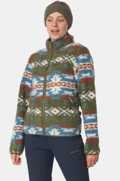 Fleece Peniche Jaquard Sherpa Jacket W-Ayacucho Discount