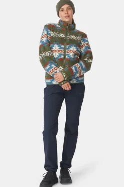 Fleece Peniche Jaquard Sherpa Jacket W-Ayacucho Discount