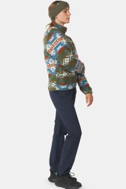 Fleece Peniche Jaquard Sherpa Jacket W-Ayacucho Discount