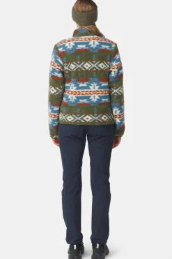 Fleece Peniche Jaquard Sherpa Jacket W-Ayacucho Discount