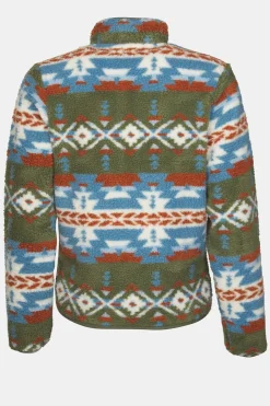 Fleece Peniche Jaquard Sherpa Jacket W-Ayacucho Discount