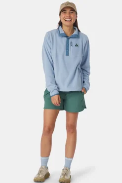 Fleece Venture Snap Pullover W-Ayacucho Clearance