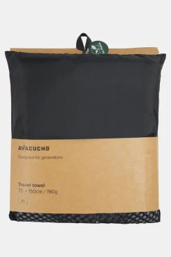 Fashion Ayacucho Handdoek Travel Towel Xl Mid Grey