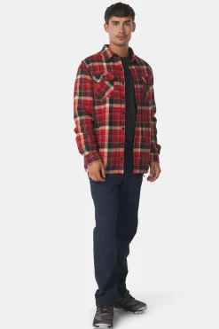 Best Ayacucho Hemd Flannel Padded Fired Brick Check