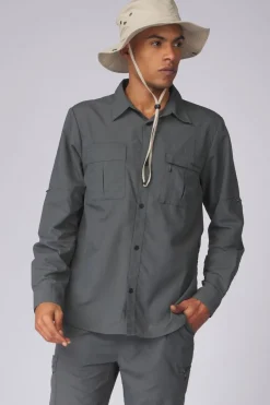 Hemd Jungle Travel Ls M-Ayacucho Hot