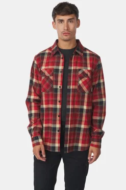 Fashion Ayacucho Hemd Light Flannel Fired Brick Check