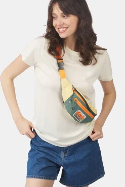 Sale Ayacucho Heuptas Festival Hipbag Sage Leaf/Sunset Gold