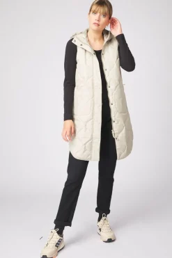 Jas Quilted Vest Long W-Ayacucho Hot