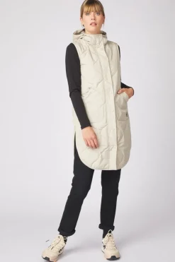 Jas Quilted Vest Long W-Ayacucho Hot