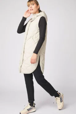 Jas Quilted Vest Long W-Ayacucho Hot