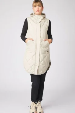 Jas Quilted Vest Long W-Ayacucho Hot