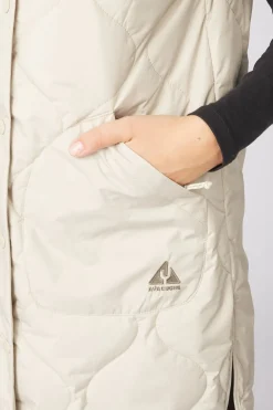 Jas Quilted Vest Long W-Ayacucho Hot