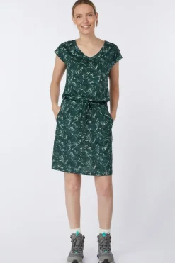 Outlet Ayacucho Jurk Malibu II W Bistro Green Print