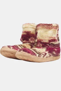 New Ayacucho Pantoffel Printed High Loft Tawny Port Print