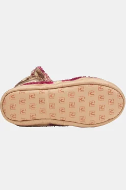 New Ayacucho Pantoffel Printed High Loft Tawny Port Print