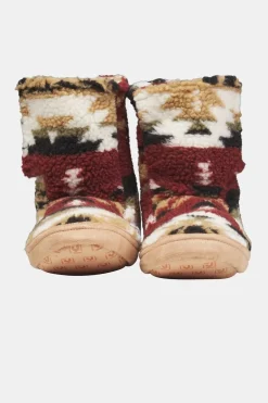 Fashion Ayacucho Pantoffel Sherpa Printed Fired Earth/Black Print