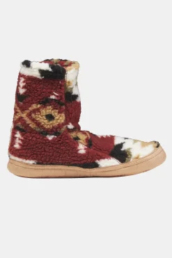 Fashion Ayacucho Pantoffel Sherpa Printed Fired Earth/Black Print